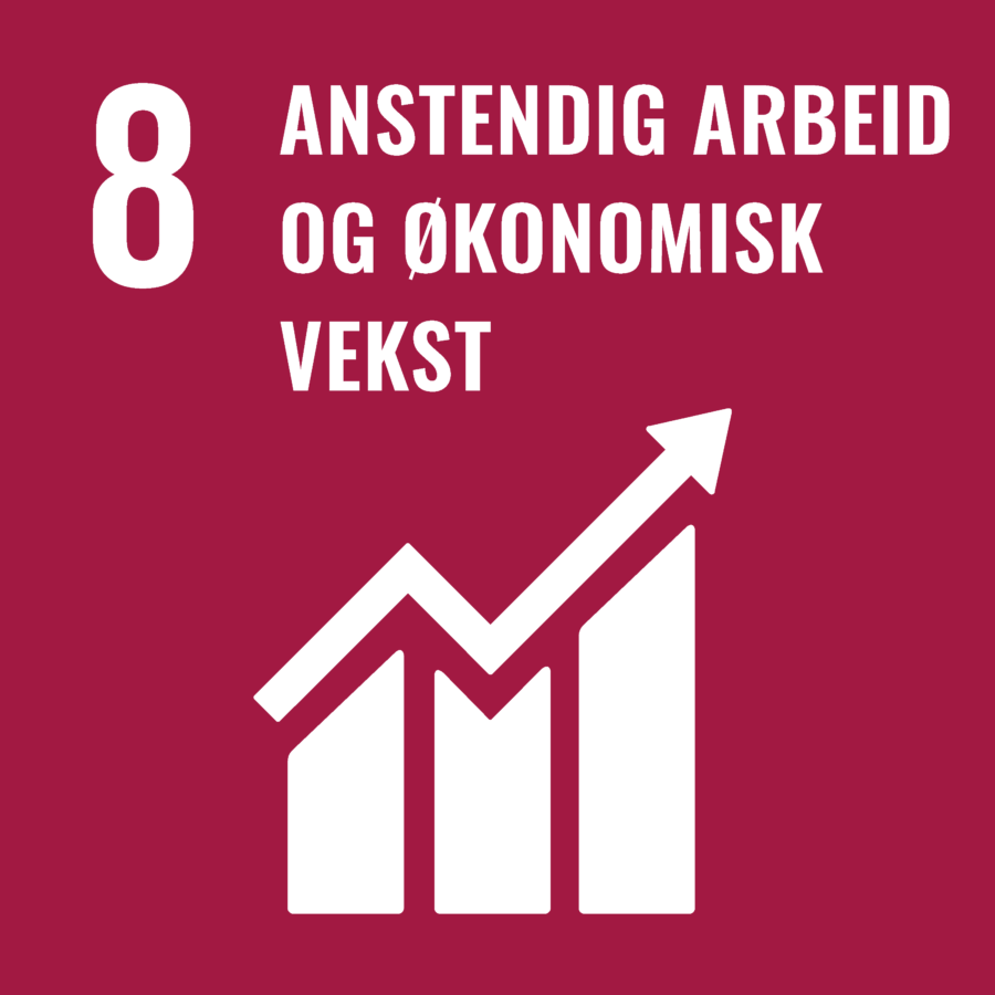 8. Anstendig arbeid og økonomisk vekst